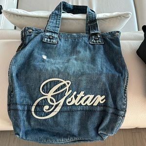G Star denim bag